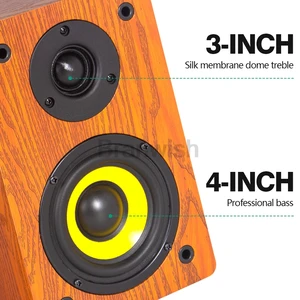 120W High Power High High High Faithful Frequency Fever Fever Passive Audio Home Theater Desktop Surround 4 inch speakers 8 Main Sales Passive Sound Box - №4