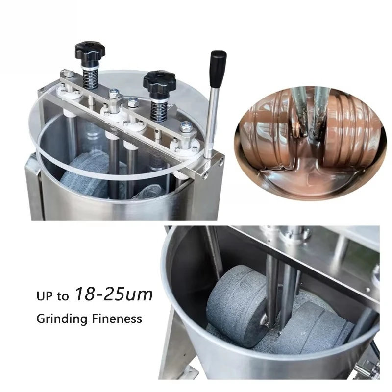 Small chocolate machine 2L chocolate grinder, chocolate grinder, stone grinder