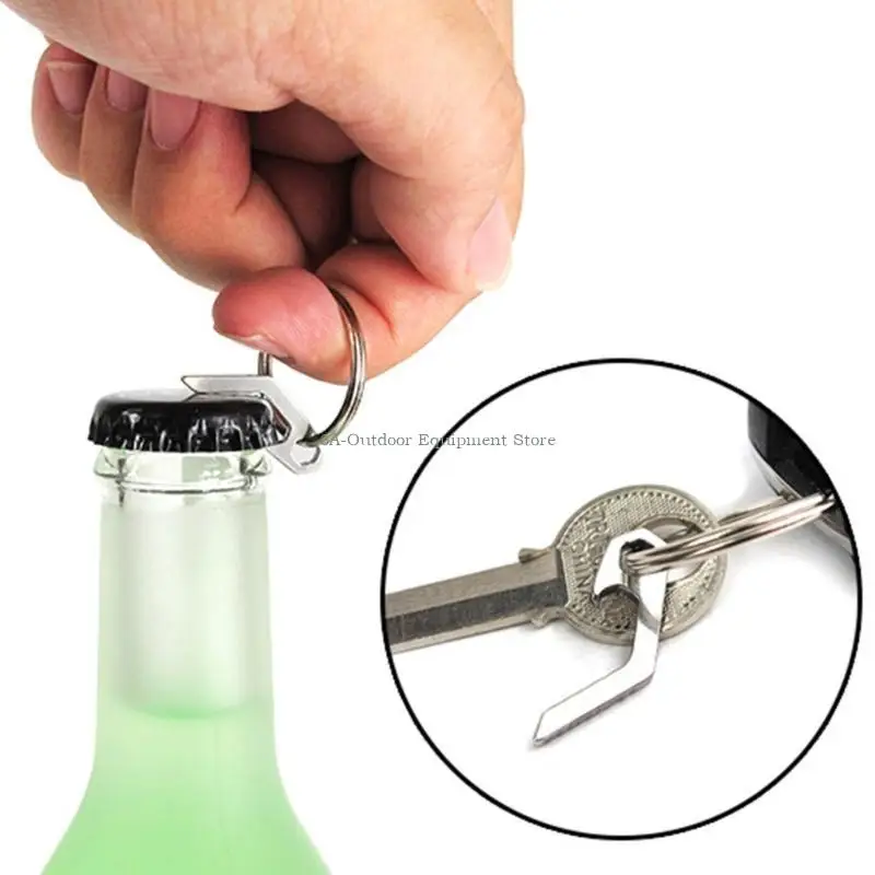 

Bottle Opener Keyring Alloy Pocket Beer Opener Pendant Bottle Opener
