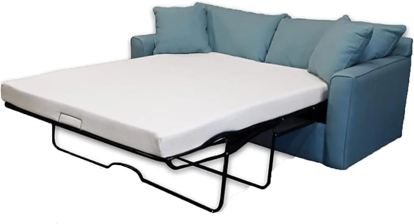 Colchón de espuma viscoelástica de Gel fresco, cama Convertible, sofá plegable, tamaño Queen, no incluido (hecho en EE. UU.), 4 pulgadas