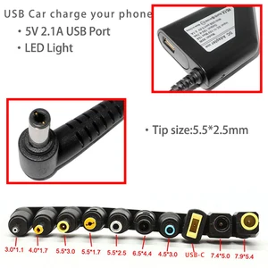 Universeller Lader des Leistungsadapter 8 Hauptverkaufsquelle Ladegerät Notebook Acer - №6