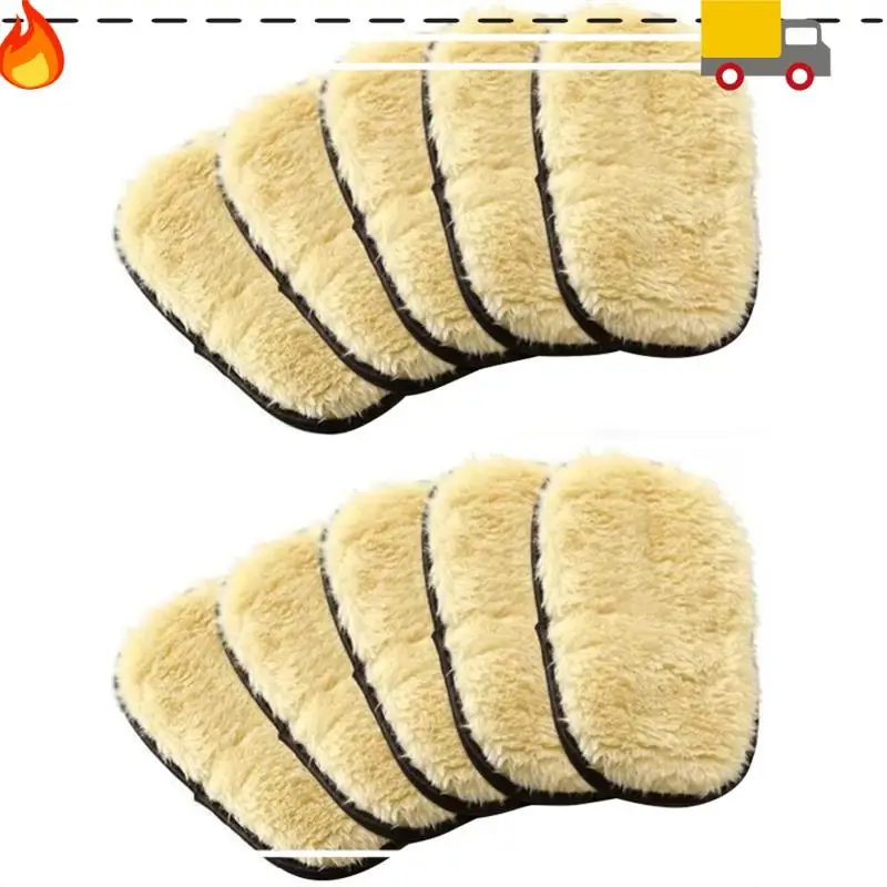 10Pcs Polishing Washing Car Washing Supplies Homes Cleaning Sponge Glove For Automotive Kitchen Homes Cleaner