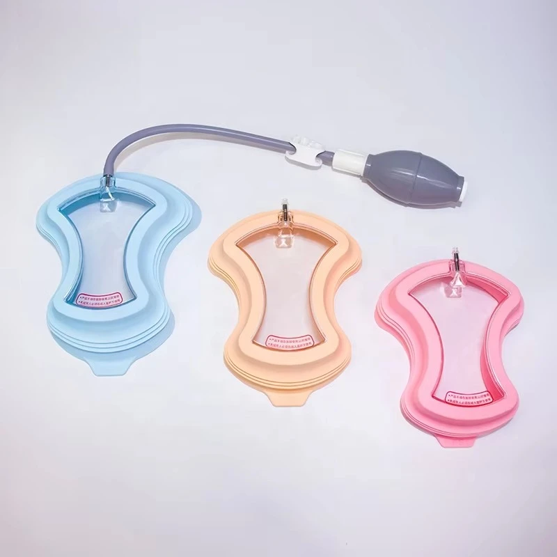 TK FYG-FS Durable Skin-friendly Plastic Peach Pink Pectus Excavatum Funnel Chest Physical Correction Support Vacuum Bell Device