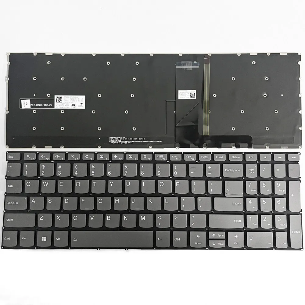 Nuevo Teclado Retroiluminado para Portátil Lenovo Yoga C740 (15") C740-15 C740-15IML S740-15 S740-15IRH C940-15 C940-15IRH