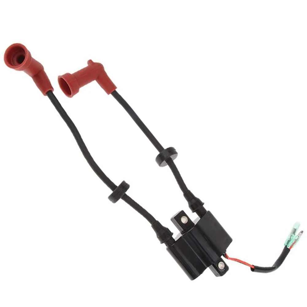 New Ignition Coil Assy 6F5-85570-00 For Yamaha Outboard F9.9 15 20 25 40Hp 2 4 Stroke Marine Engine Replacement