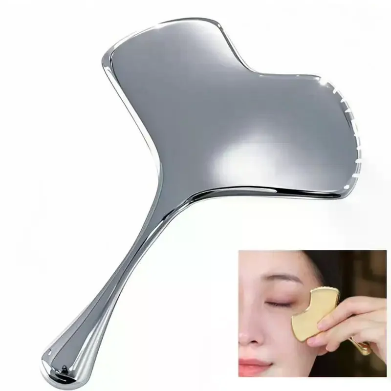 

Apricot Leaf Shape Facial Guasha Scraping Eye Massage Tools Anti Wrinkle Skin Tighten Physical Therapy Massage Tool