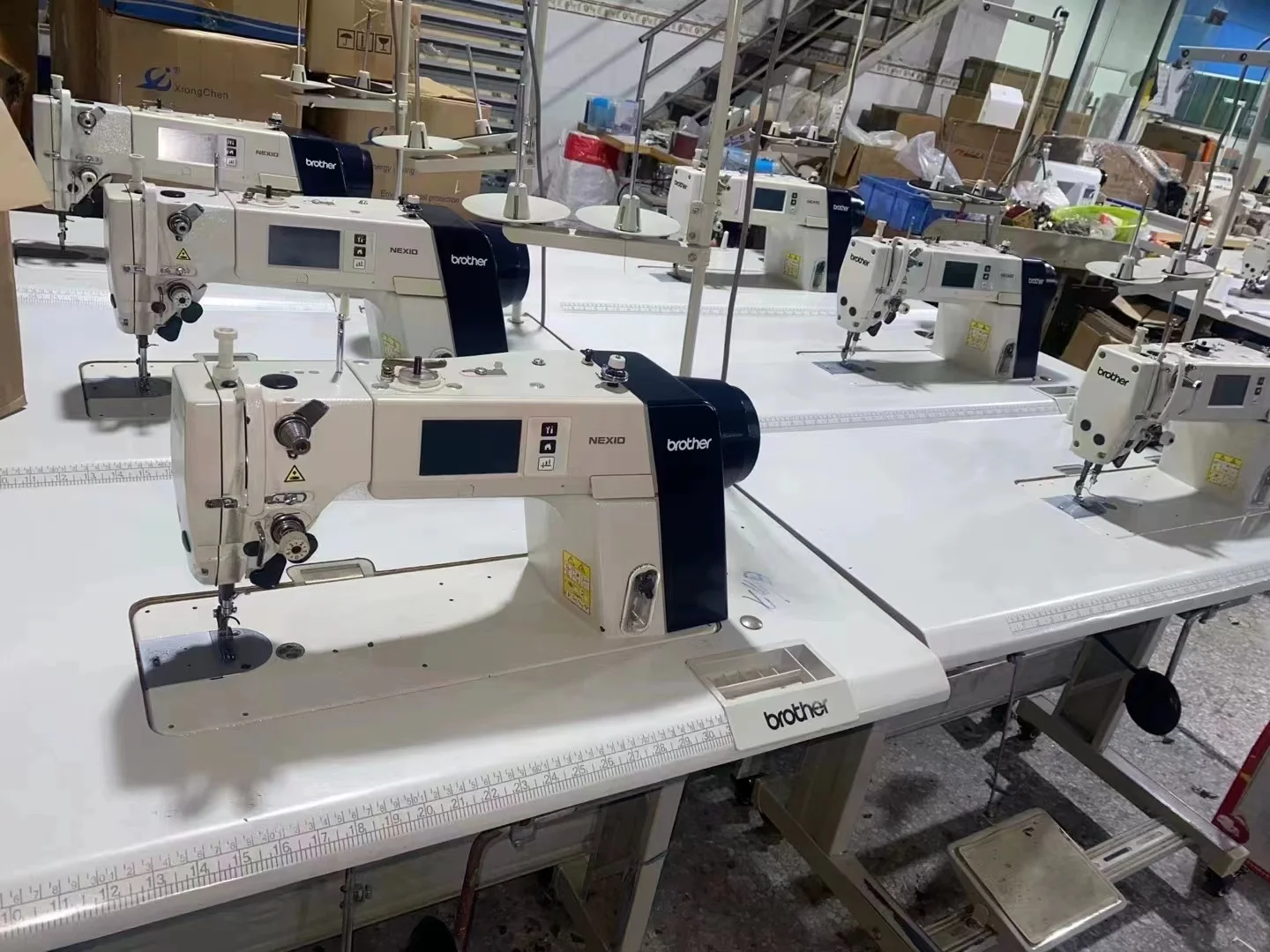 Wholesale new Japanese brother S7300A computer flat sewing machine clothing luggage factory industrial sewing machine