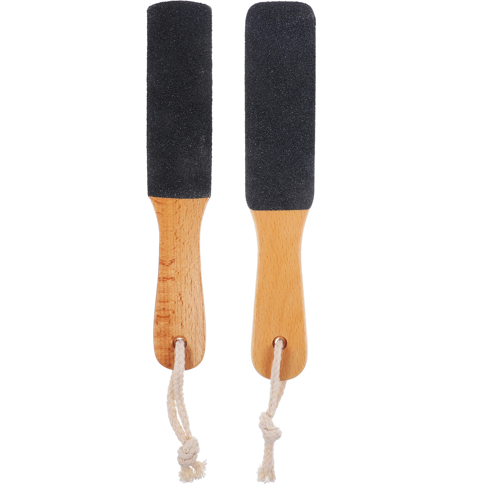 

2pcs Pedicure Foot Files Callus Remover Double Sided U-Shaped Feet Rasp Tool For Dead Skin Removal Smooth Feet Care Black