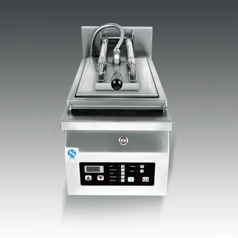 

Electric Japan Fried Gyoza Cooker Dumpling Pan Fried Fryer Grill Stir Frying Cooking Griddle Cooker Machine