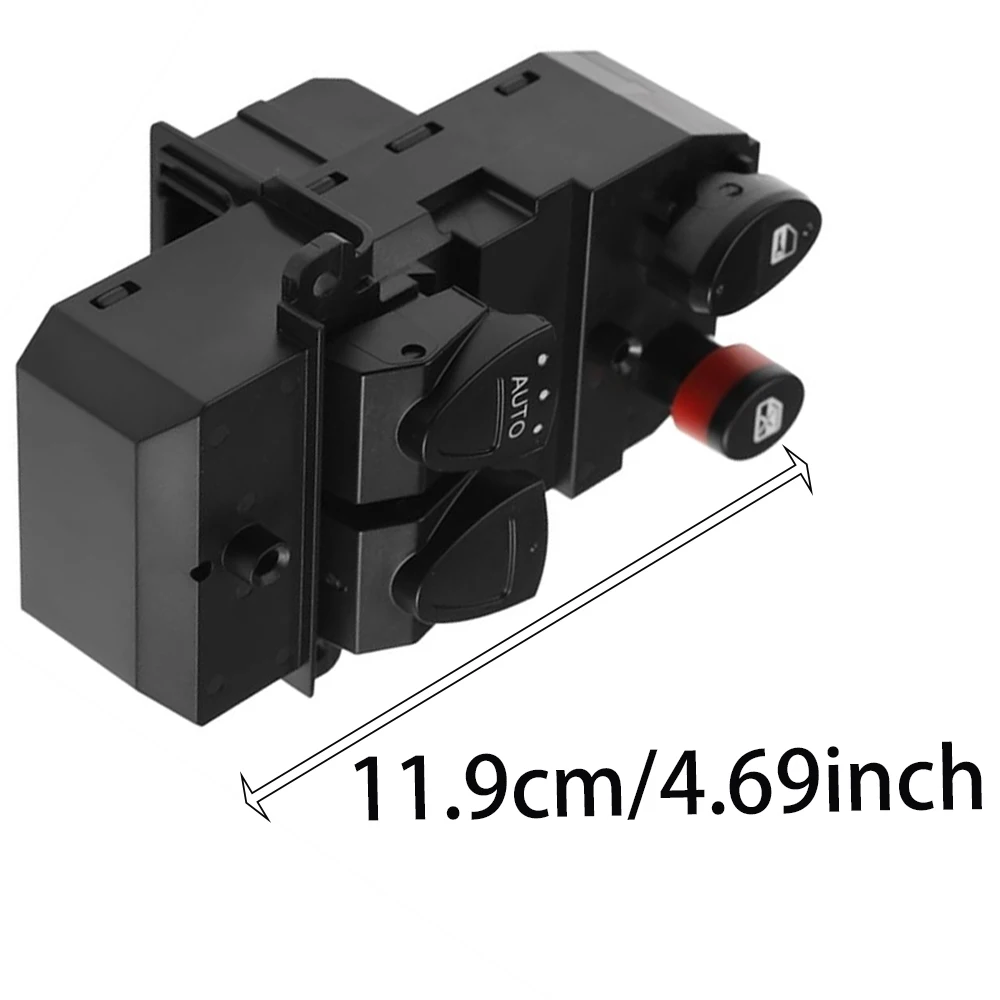 Honda Civic 2006 2007 2008 2009 2010 2011 16 핀이있는 앞 좌측 운전자 측 파워 윈도우 리프트 스위치 35750-SVA-A11