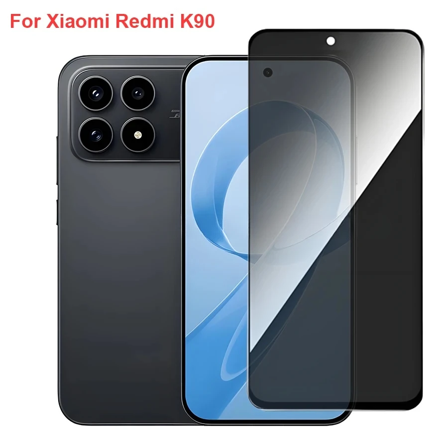

Redmi K90 Anti Spy Privacy Tempered Glass Protector Compatible For Redmik90 Full Cover Screen Phone Film