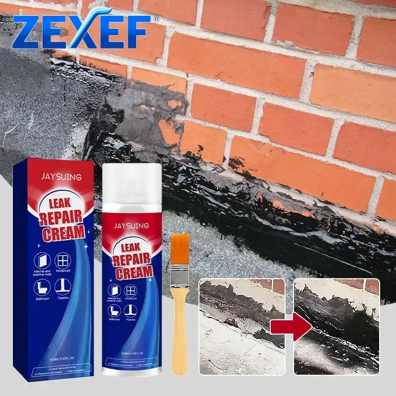 Waterproof Sealant Spray Wall Roof Leak Repair Liquid Spray Quick Dry Long Lasting Wall Gap Filler Accessories For Window Frame image 2