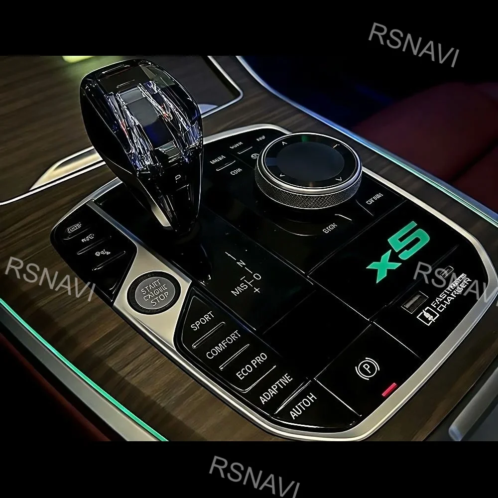 11-Color LED Center Console Dock Ambient Light for BMW 3 4 Series G20 G22 G26 G28 X3 X4 X5 Car Interior Modification Accessories