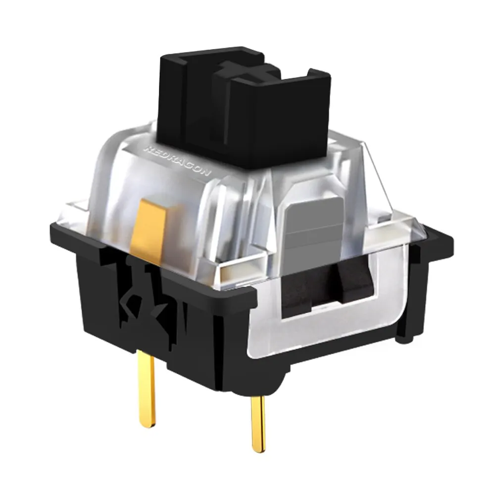 Redragon Smd Rgb Mx Switch 3pin Clicky Lineaire Tactiele Stille Rood Blauw Zwart Bruin Paars Switche Voor Achtergrondverlichting Mechanisch Toetsenbord