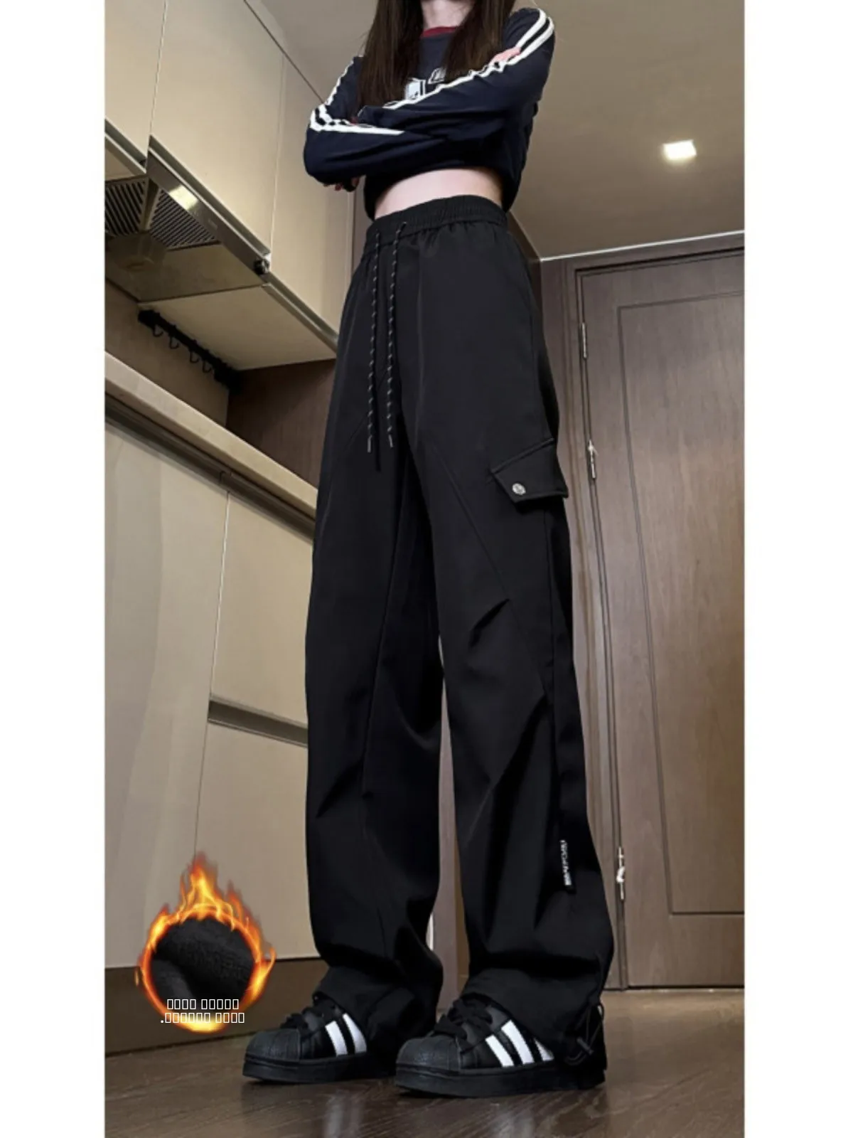 

Мужские ветрозащитные и водонепроницаемые брюки Bla с флисовой подкладкой для активного отдыха, осенне-зимние рабочие брюки в американском стиле