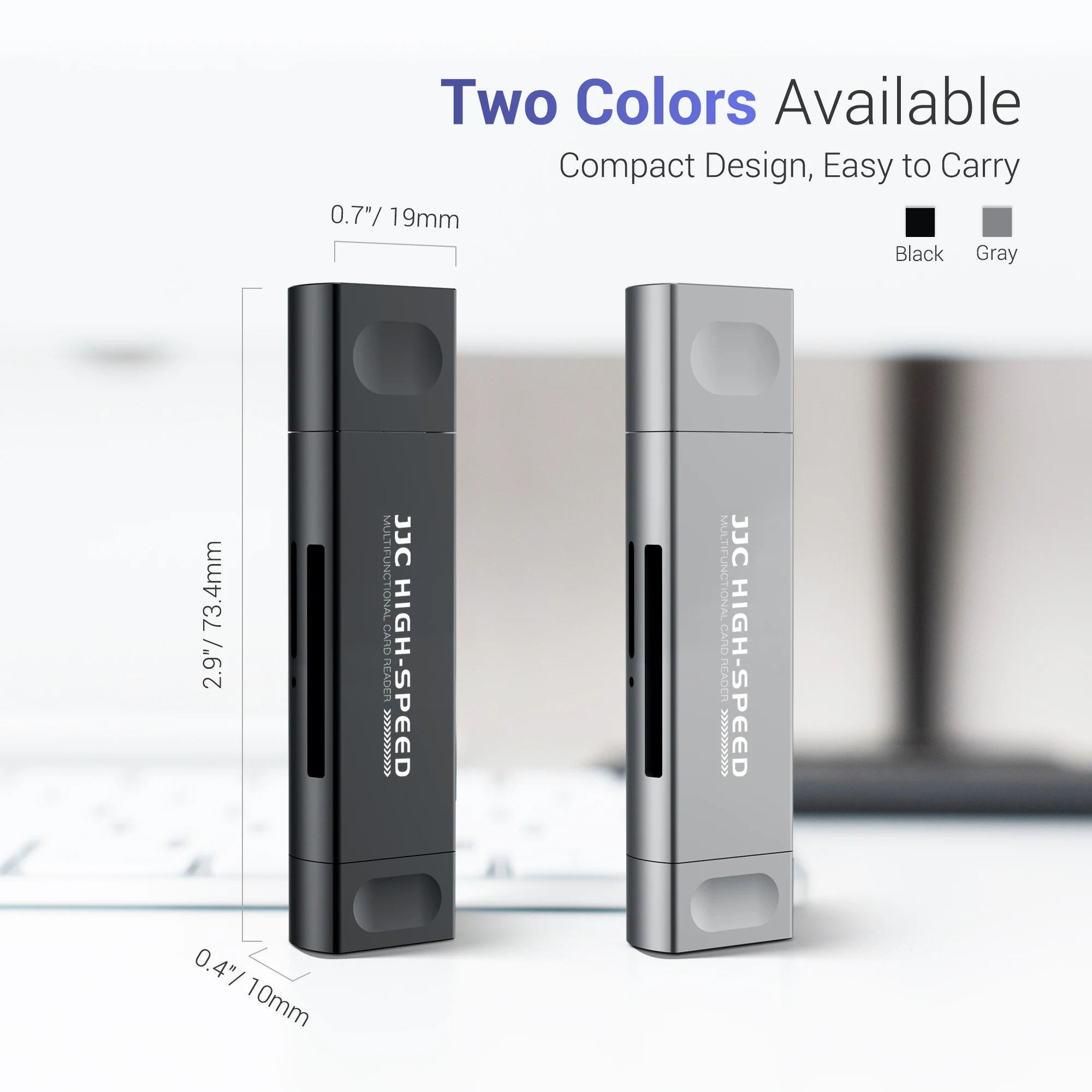 Кардридер JJC 1 ТБ поддерживает SD/MicroSD/SDHC USB 3.0 Type-A и USB 3.0 Type-C порт для iPhone iOS 13