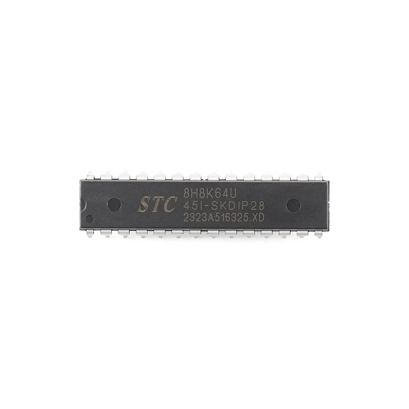 

STC8H8K64U-45I-SKDIP28 1T 8051 MCU 10Pcs/lot