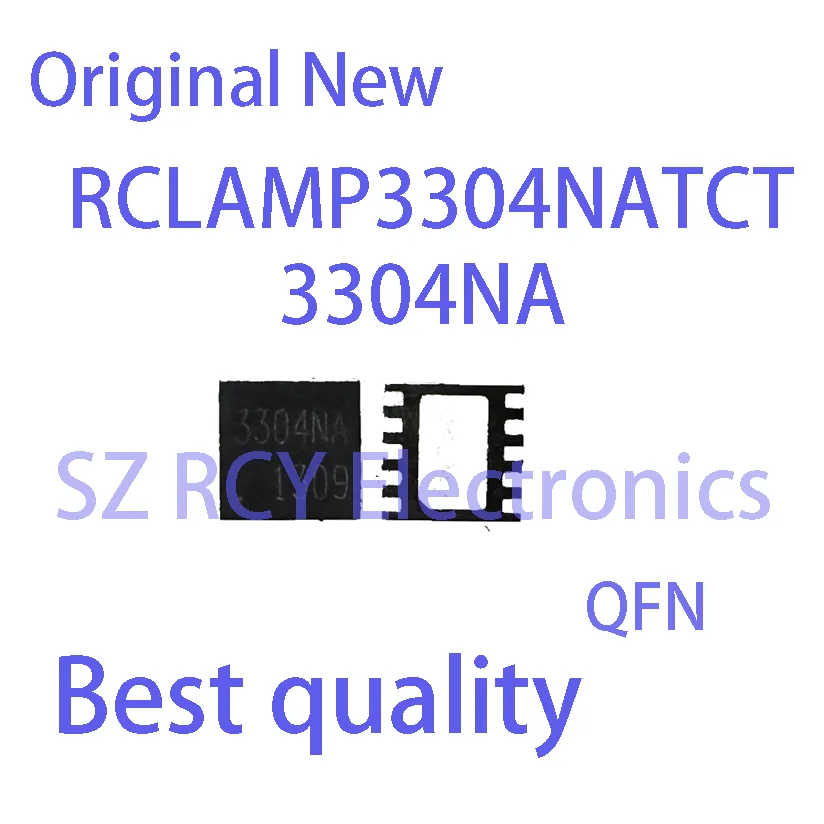 

(5 PCS)NEW RCLAMP3304NATCT RCLAMP3304NA 3304NA QFN IC Chip electronic