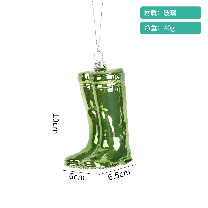 Car Pendant Christmas Decorations Glass Painting Christmas Tree Hanging Ornaments For Home New Year Kids Gift Toys