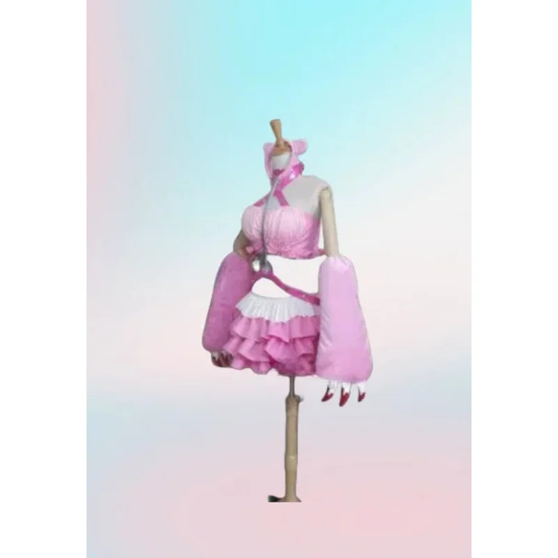 SUPER SONICO GRG Racing Queen Genus Gloomy Bear Cosplay Costume with socks