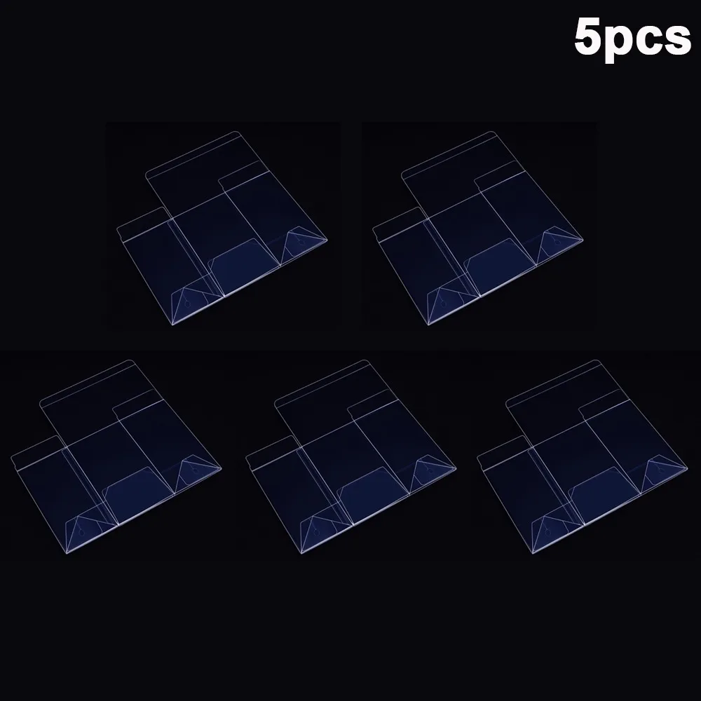 

5/10 pcs 360° Clear View Plastic Protective Cases Dustproof Durable PET Clear Case 0.5mm Thick for ETB Elit Trainer Box