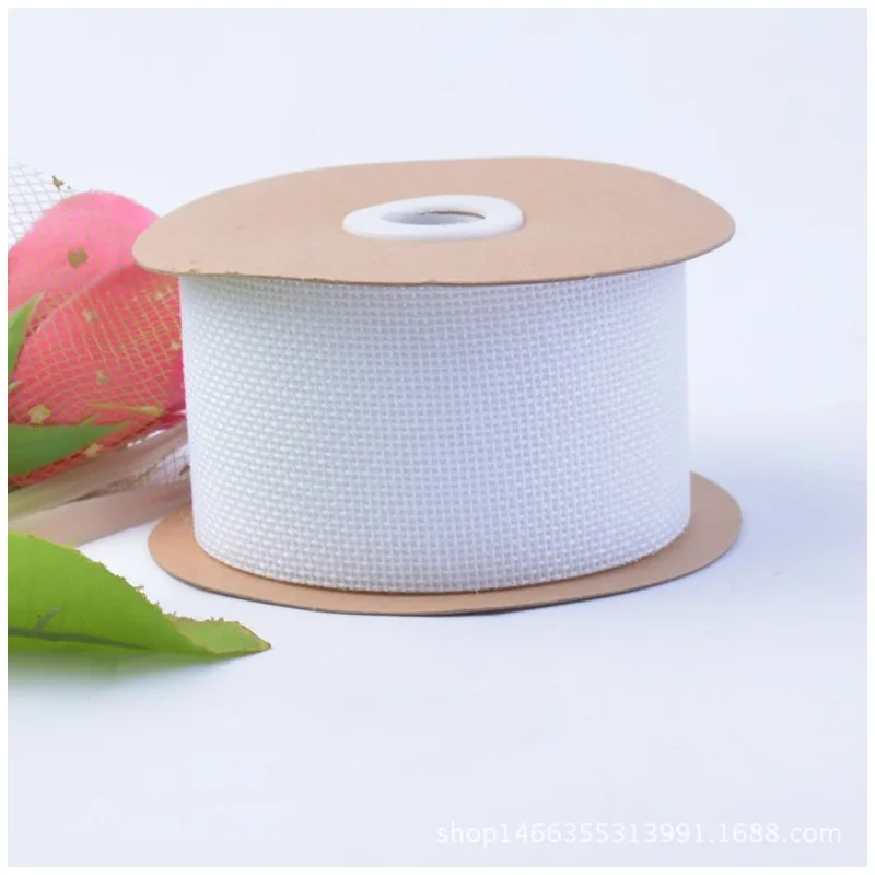 10meter/roll Environmental protection strong durable Linen ribbon Webbing For Bag Strapping Belt Making Sewing DIY Craft