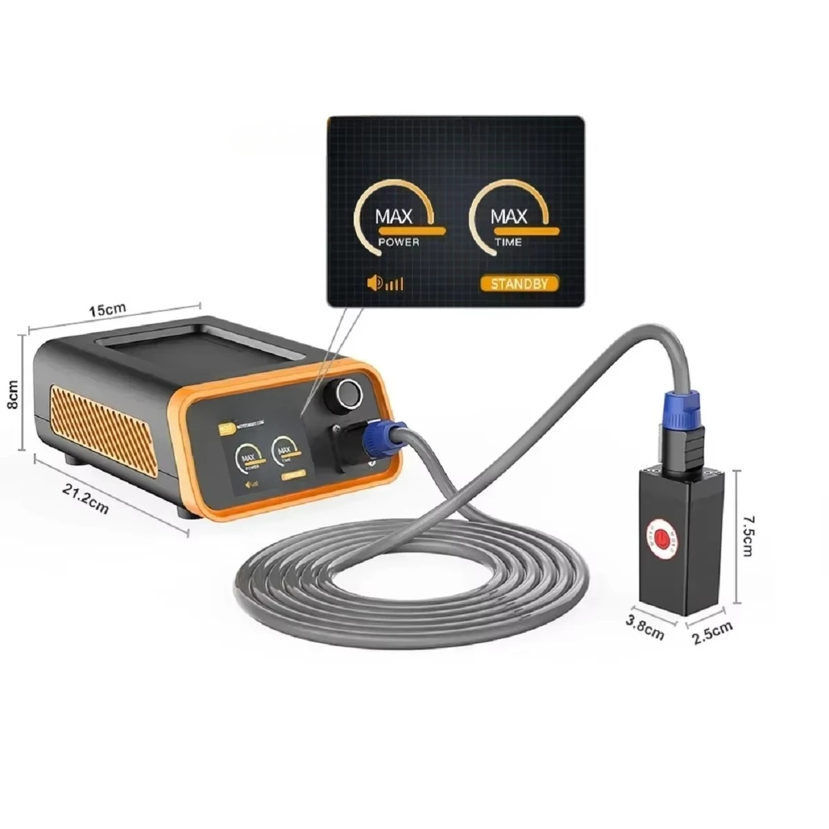 

Auto Body Repair PDR Tool Hot Box Magnetic Induction Heater Removal Kit Paintless Dent Repair Tool PDR 007