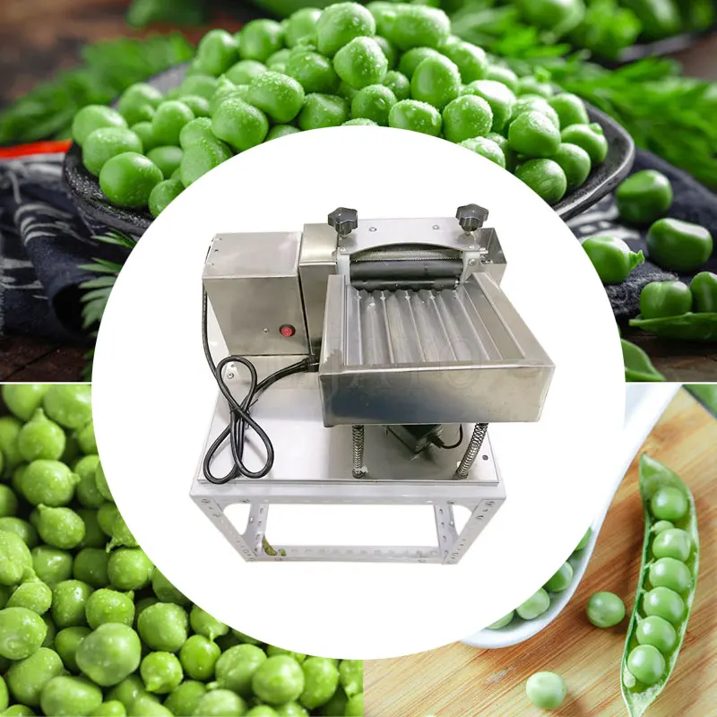 Small Home Use Green Bean Husker 50kg/H Multi-Function Fresh Green Pea Shelling Machine