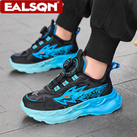 Fashion Cartoon Print Student Children Casual Shoes Lightweight Outdoor Running Sneaker for Kids Boys Walking Anti Slip