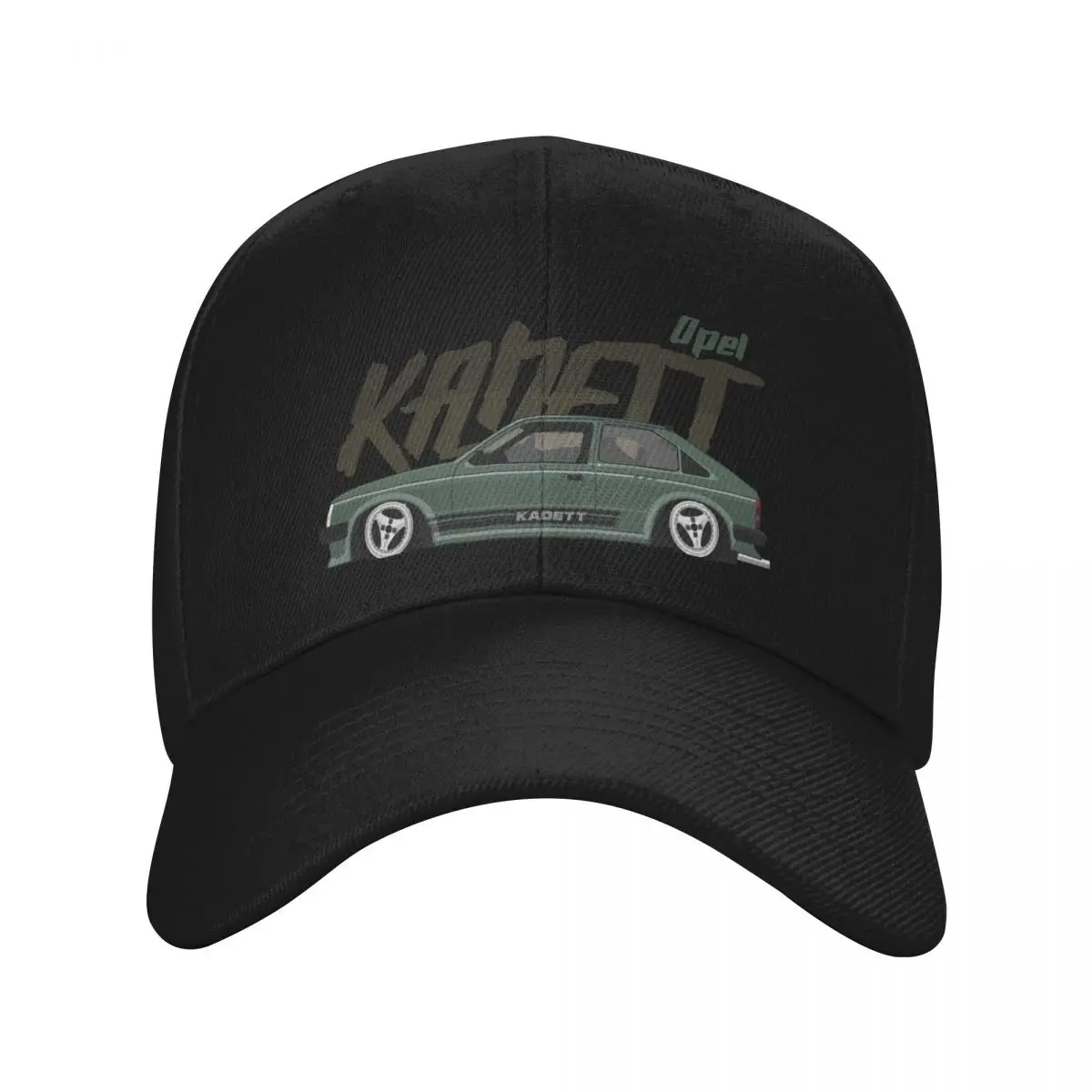 

Green Opel Kadett D Baseball Cap fashionable luxury woman cap Rugby Snapback Cap For Women 2025 Men's