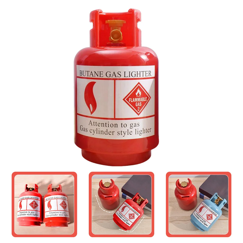 

1pc Gas Bottle Shaped Piggy Bank Creative Coin Bank For Kids Adults Desktop Decoration Savings Jar Birthday Gift Decorative