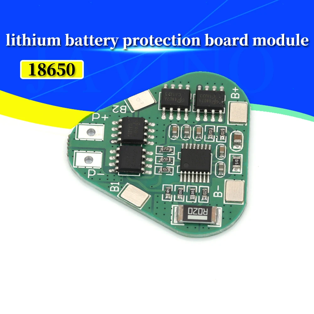 3S 12V 18650 Lithium Battery Protection Board 11.1V 12.6V overcharge over-discharge protect 8A 3 Cell Pack Li-ion BMS PCM PCB