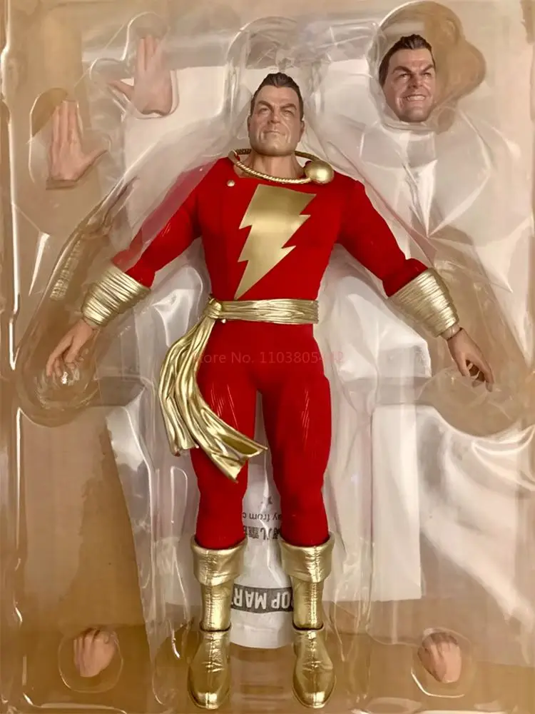 

1/12 Shazam Супермен, классическая киносерия Kingdom Come, экшн-фигурка, тканевое платье, подвижная кукла, модель, коллекция, орнамент, игрушка в подарок
