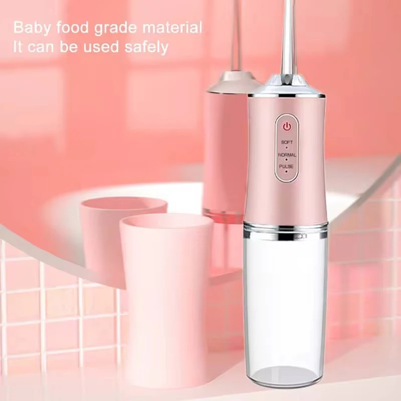 Rechargeable electric water floss Convenient Intelligent Water jet Toothpick mode Tooth cleaner Dental water oral douche