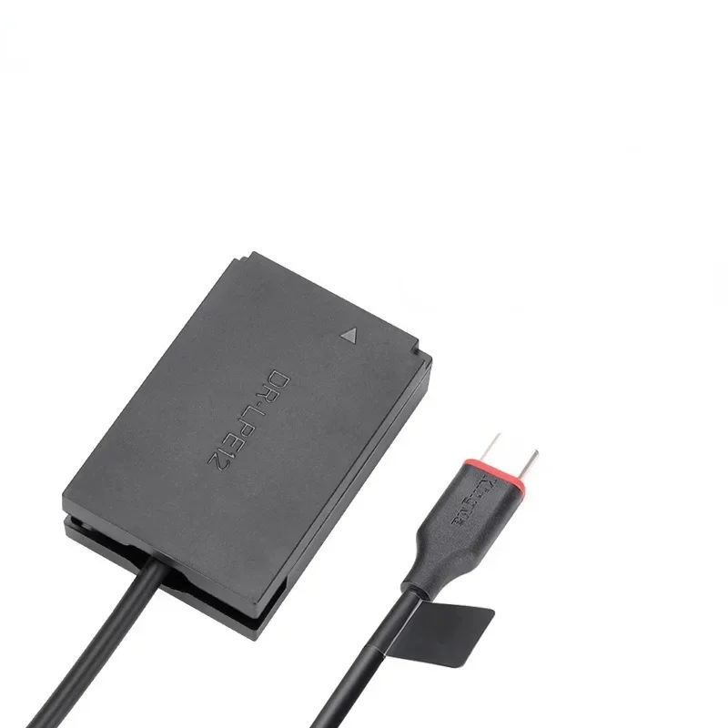 

Type C LP-E12 Dummy Battery DC Power AC Adapter For Canon EOS M10 M50 M200 100D Charger