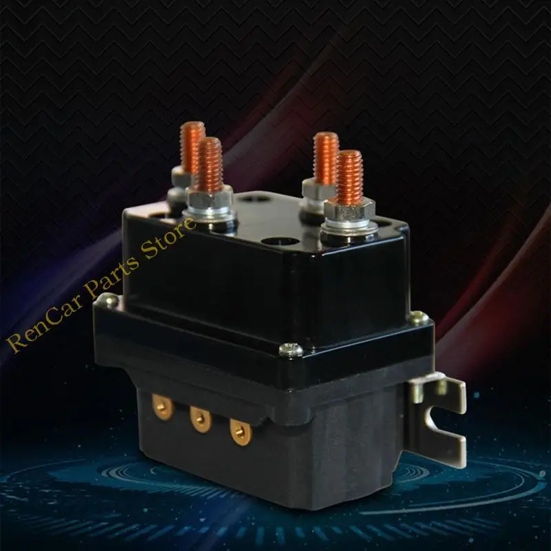 

F19A Universal 12V Solenoid Contactor Winch Rocker Switch Thumb Fit for ATV/UTV