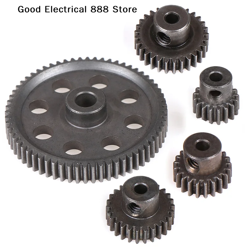 【GE】Hot Sale HSP Steel Metal Spur Differential Main Gear 17T/21T/26T/29T/64T Pinion Gear