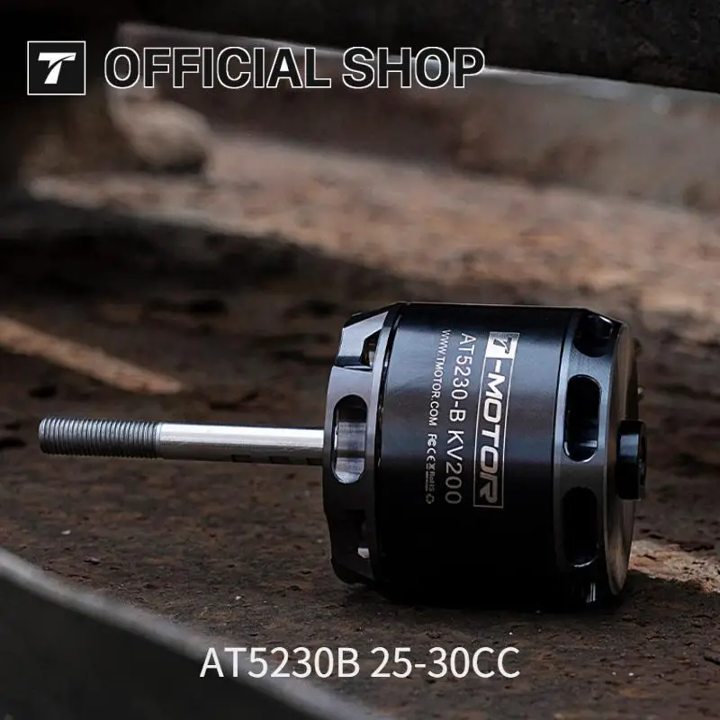 

T-MOTOR AT5230B 25-30CC VTOL двигатель с фиксированным крылом, вал самолета KV200, бесщеточный двигатель для RC FPV дрона, самолета, квадрокоптера, мультикоптера