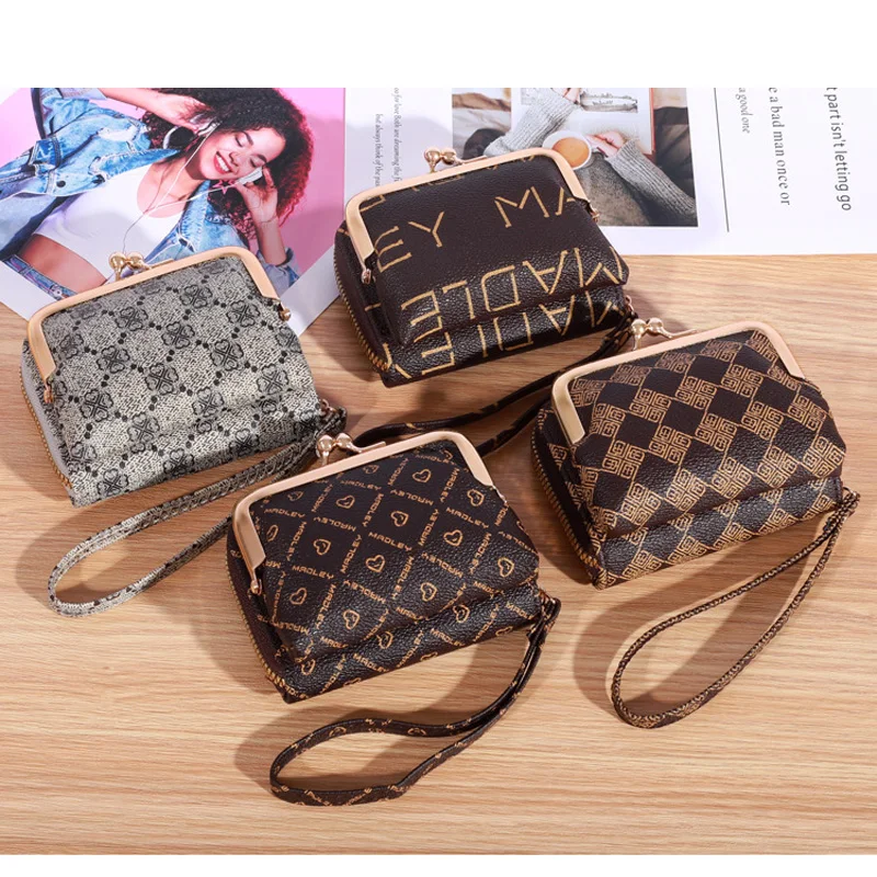 NEW Women Wallet Fold Money Bag Card Holder Coin Purse Short Women\'s Wallet Zipper Buckle Fashion Lady Clutch Bag