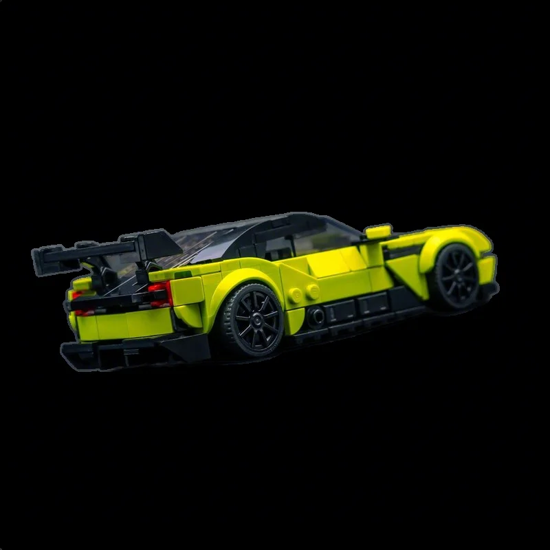 ตัวต่อ MOC แอสตัน มาร์ติน วัลแคน ชุดแชมป์เมือง 338 ชิ้น ของเล่นตัวต่อสถาปัตยกรรม ของขวัญคริสต์มาส ของเล่นเสริมพัฒนาการเด็ก