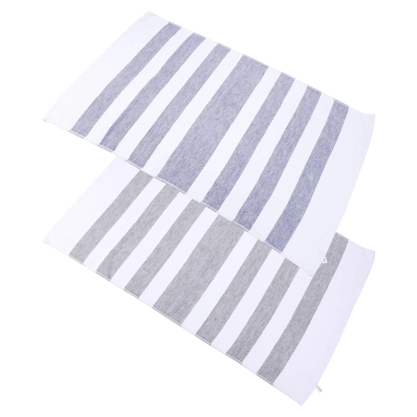 

Cotton Yarn Kitchen Cleaning Cloth Absorbent Dishcloths Napkin Dishtowels Blue Excellent Performance Strong Detergency