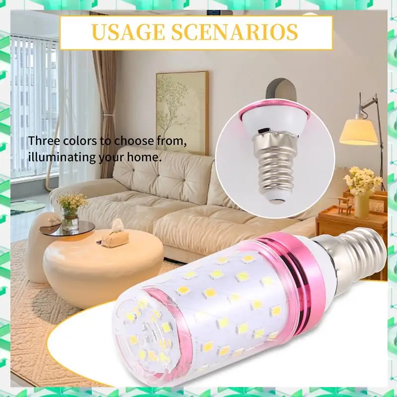 

FIZP 3 цветовых температуры Интегрированная светодиодная кукурузная лампа SMD AC85V - 265V Теплый белый свет Высокое освещение Энергосбережение Маленький светодиодный светильник Бу