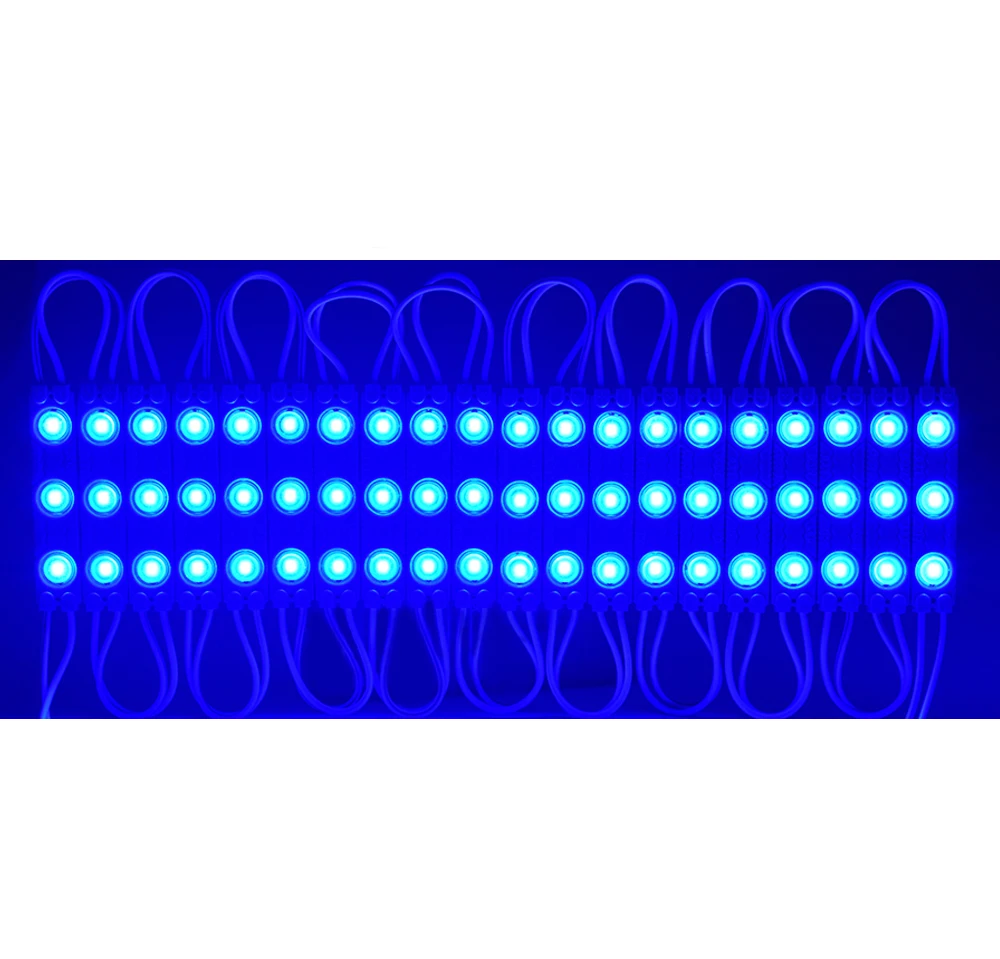 200 stücke DC12V 2835 3LED Modul Injektion Im Freien Wasserdichte IP67 Streifen Licht für Shop Schild Werbung Zeichen Brief Dekor