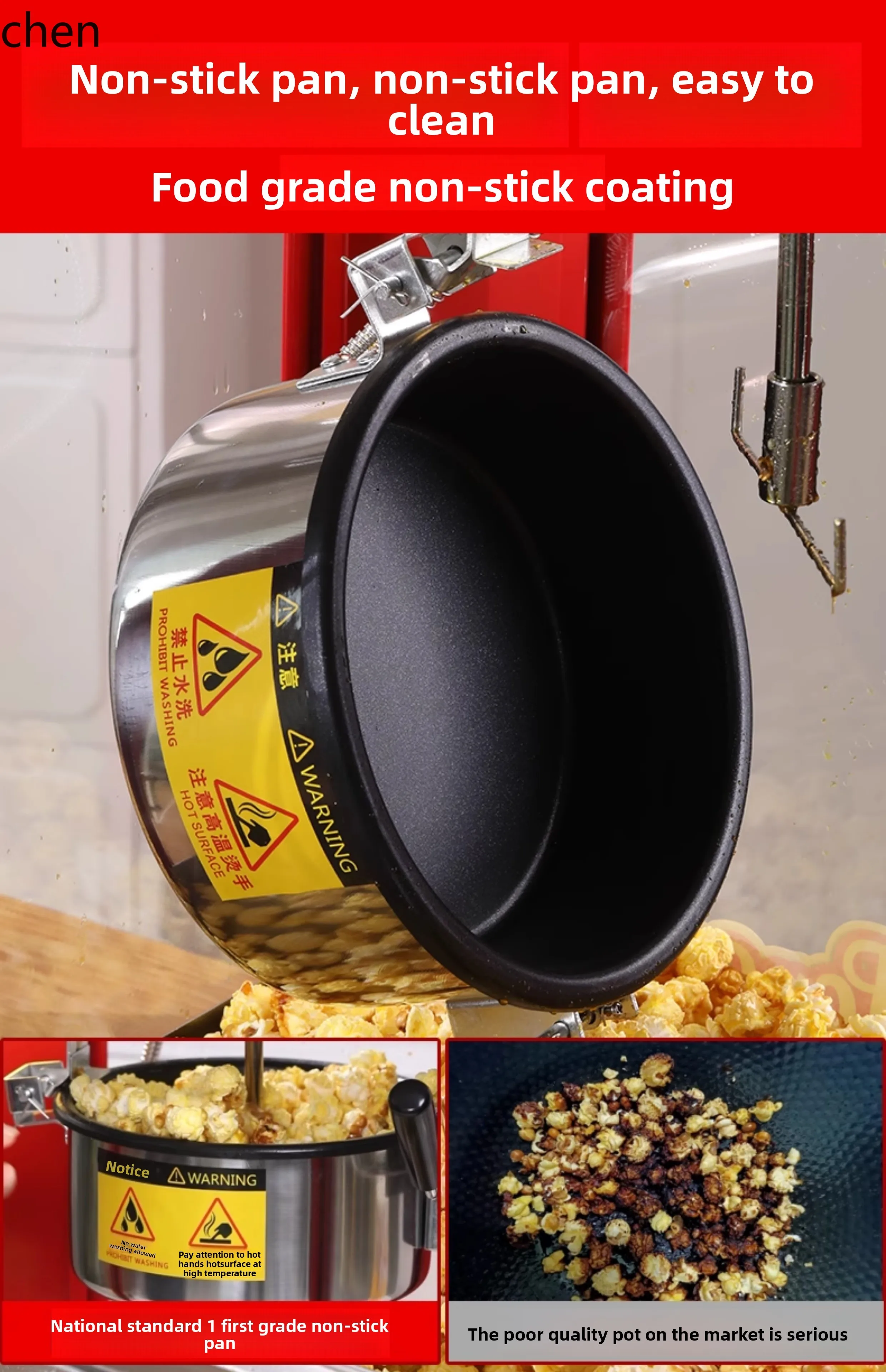 ZML macchina per popcorn stalla commerciale piccola casa automatica nuova speciale pentola di mais fritto