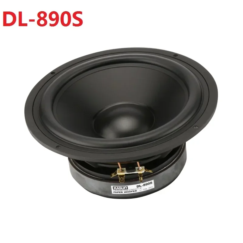 1 Pieces KASUN DL-890S/KS-8014 8'' Hi-Fi Home Audio DIY Subwoofer Speaker Driver Deep Bass Suspension 8ohm/300W Fs=28Hz OD=218mm