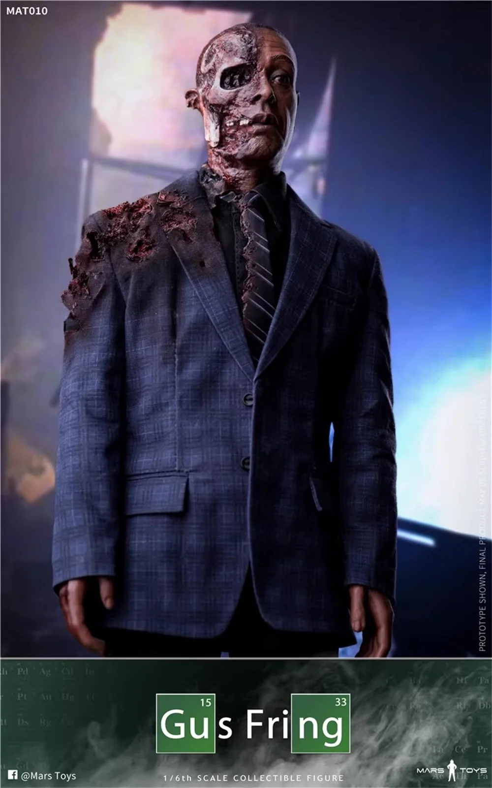 1/6 ألعاب المريخ MAT010 سلسلة كسر سيئة غي الدجاج المقلي مع 2 رأس الجسم مجموعة كاملة شخصيات الحركة المتحركة هدية لمحبي #3