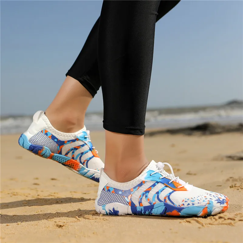 Unisex Quick-Drying Barefoot Water Shoes, Non-Slip, Breathable, Lightweight, Suitable for Swimming, Diving, Surfing, Beach, Yoga, Fitness, and River Tracing