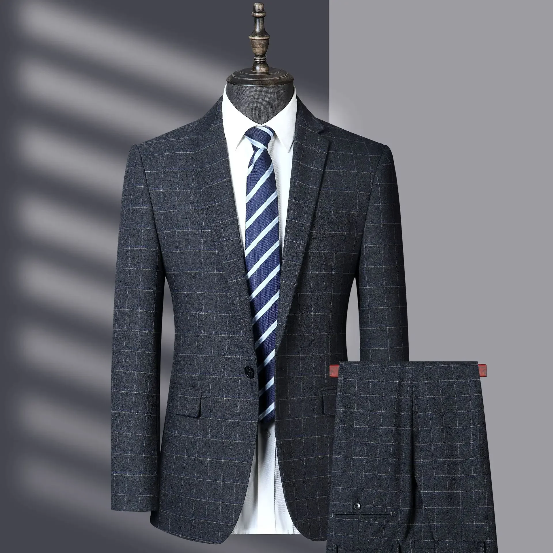 Traje de dos piezas para hombre, informal y profesional, 59 piezas