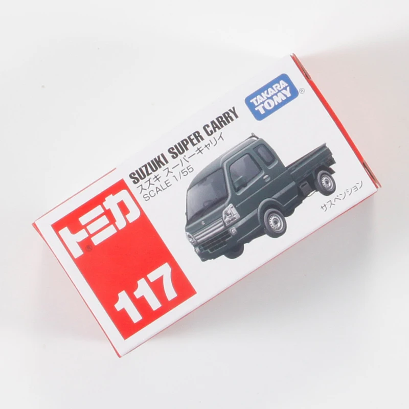 Takara Tomy Tomica No.117 Suzuki Super Carry Car Alloy Toys Motor Vehicle Diecast Metal Model Kids Xmas Gift Toys for Boys