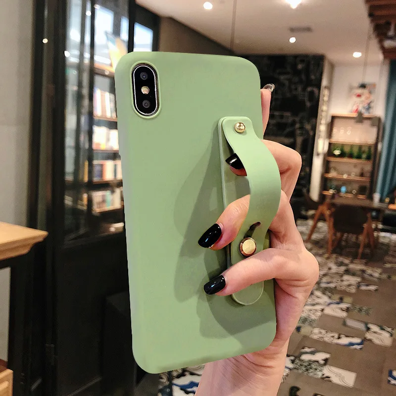 

2Pcs INS New Color Silicone Mobile Phone Holder Multi-functional Lazy Stand Anti-drop Finger Ring Self-adhesive Foldable Strap